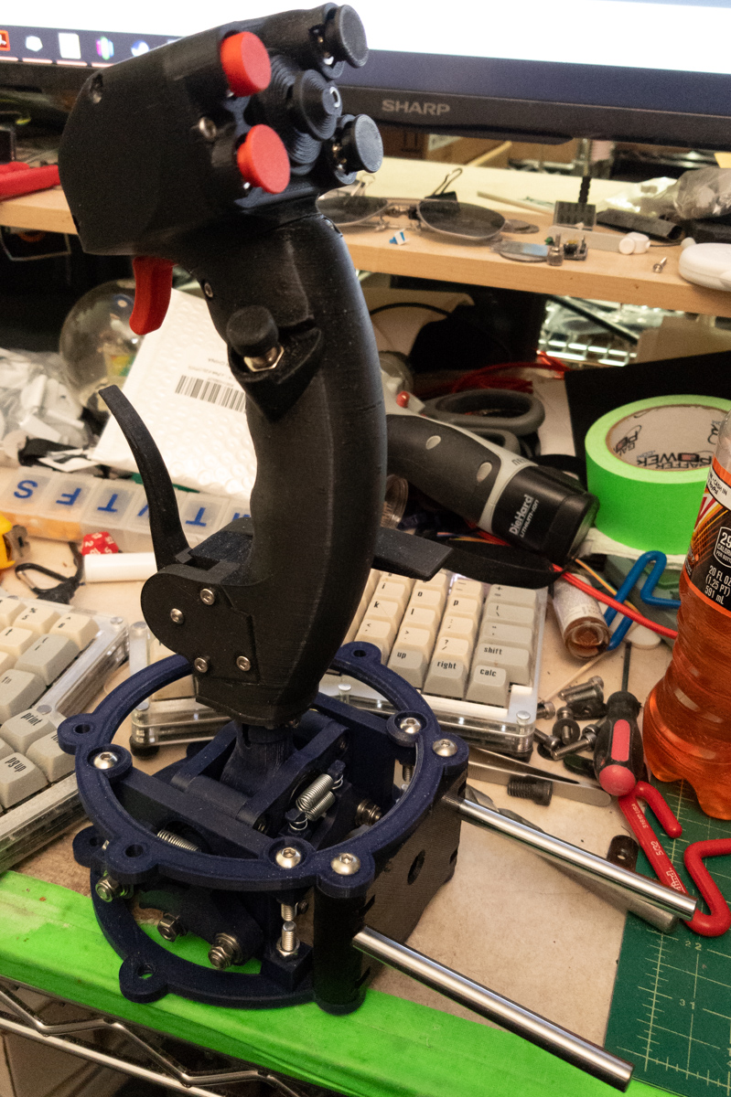 Any grip recommendations for the Olukelo gimbal? : r/HotasDIY